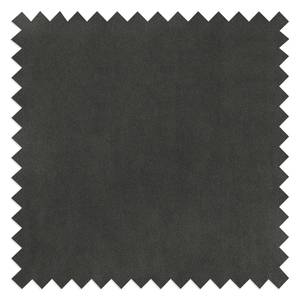Canapé panoramique KINX Velours - Velours Shyla: Vert de gris - Méridienne courte à droite / longue à gauche (vue de face)
