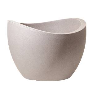 Pflanzgefäß Wave Globe Kunststoff - Granit - Durchmesser: 50 cm