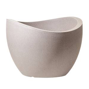 Pflanzgefäß Wave Globe Kunststoff - Granit - Durchmesser: 60 cm