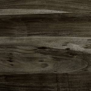 Houten salontafel met boomrand KAPRA massief acaciahout/metaal - Acaciahouten Grijs - Breedte: 80 cm