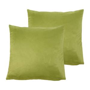 Housses de coussin Alcatraz Fibres synthétiques - Kaki - 60 x 60 cm