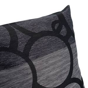 Housses de coussin Conelly Fibres synthétiques - Noir - 50 x 50 cm