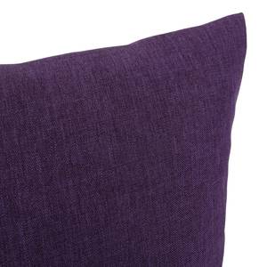 Housses de coussin Milano Fibres synthétiques - Violet foncé - 50 x 50 cm