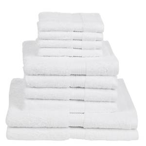 Set handdoeken New York (10-delig) Katoen - Wit