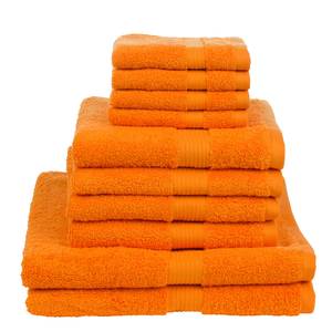 Serviettes New York (lot de 10) Coton - Orange