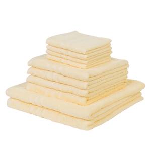 Serviettes Sylt (lot de 10) Coton - Champagne