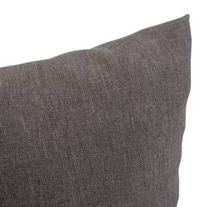 Housses de coussin Milano Fibres synthétiques - Gris solino - 40 x 40 cm