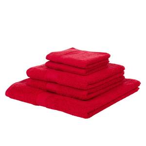 Set handdoeken New York (5-delig) Katoen - Rood