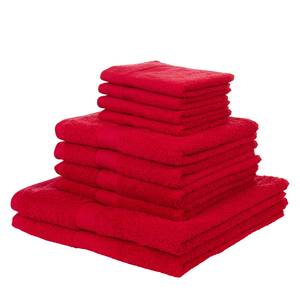 Set handdoeken New York (10-delig) Katoen - Rood