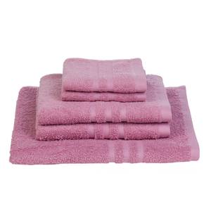 Set handdoeken Sylt (5-delig) Katoen - Roze