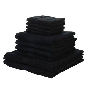 Serviettes New York (lot de 10) Coton - Noir