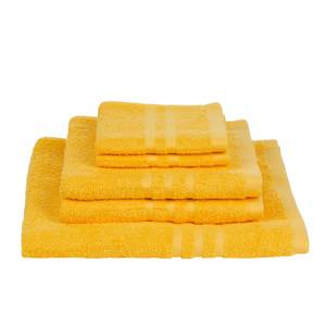 Set handdoeken Sylt (5-delig) Katoen - Goudgeel