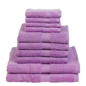 Serviettes New York (lot de 10) Coton - Lilas