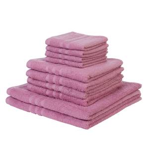 Serviettes Sylt (lot de 10) Coton - Rose