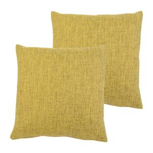 Housses de coussin Dallas Fibres synthétiques - Vert clair - 40 x 40 cm