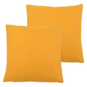 Housses de coussin Dallas Fibres synthétiques - Mandarine - 50 x 50 cm