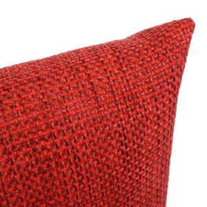 Housses de coussin Dallas Fibres synthétiques - Rouge - 40 x 40 cm