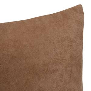 Housses de coussin Alcatraz Fibres synthétiques - Nougat - 40 x 40 cm