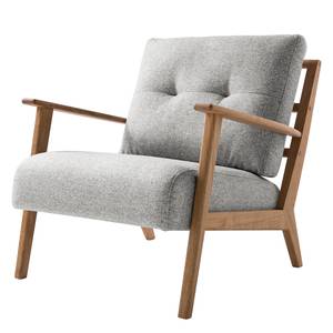 Fauteuil TIMON Tissu Inze: Gris clair