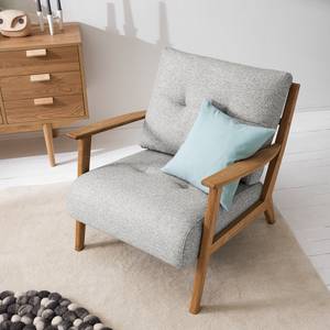 Fauteuil TIMON Tissu Inze: Gris clair