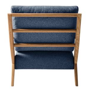 Fauteuil TIMON Tissu Inze: Bleu