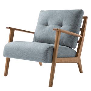 Fauteuil TIMON Tissu Inze: Gris bleu