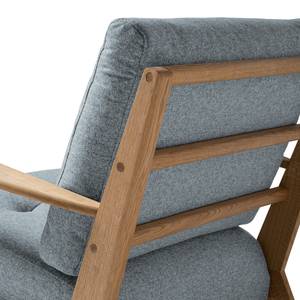 Fauteuil TIMON Tissu Inze: Gris bleu