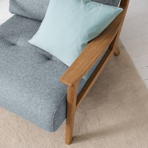 Fauteuil TIMON Tissu Inze: Gris bleu