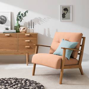 Fauteuil TIMON Tissu Anda II : Rose vif