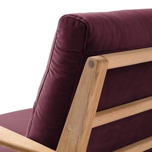 Fauteuil TIMON Velours Shyla: Paars