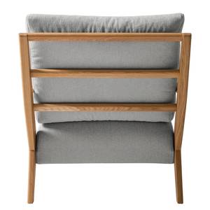 Fauteuil TIMON Tissu Saia: Gris clair