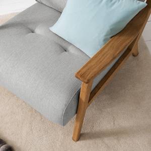 Fauteuil TIMON Tissu Saia: Gris clair