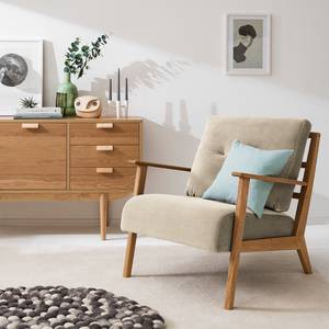 Fauteuil TIMON Velours Shyla: Beige