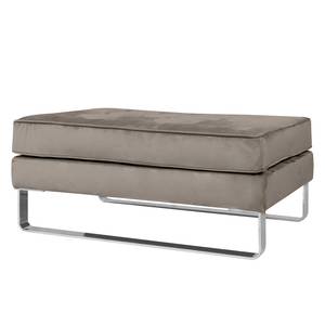 Repose-pieds Chelsea III Microfibre - Tissu Tond : Gris clair - Luge