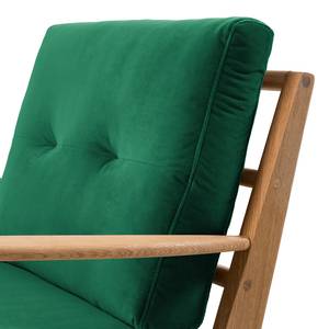 Fauteuil TIMON Velours Shyla: Vert foncé