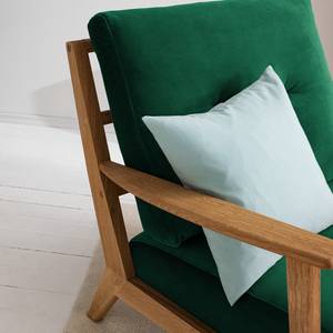 Fauteuil TIMON Velours Shyla: Vert foncé