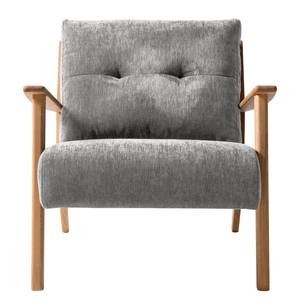 Fauteuil Timon III Tissu Mohs : Gris foncé