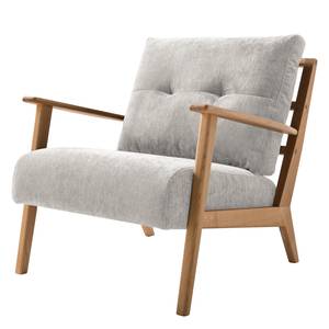 Fauteuil Timon III Stof Mohs: Lichtgrijs