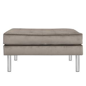 Repose-pieds Chelsea III Microfibre - Tissu Tond : Gris clair - Cylindre