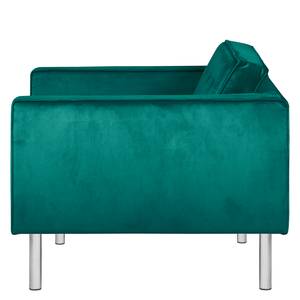 Fauteuil Chelsea III Microfibre - Tissu Tond : Pétrole - Cylindre