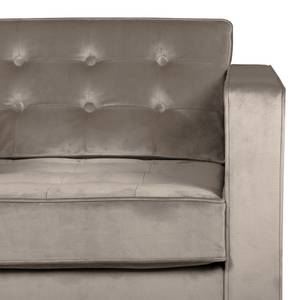 Fauteuil Chelsea III Microfibre - Tissu Tond : Gris clair - Cylindre