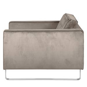 Fauteuil Chelsea III Microfibre - Tissu Tond : Gris clair - Luge