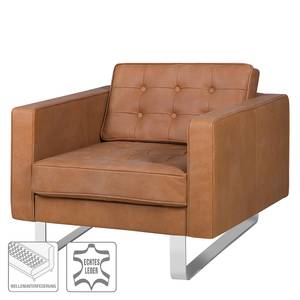 Fauteuil Chelsea IV Cuir - Cuir véritable Custo : Marron - Luge