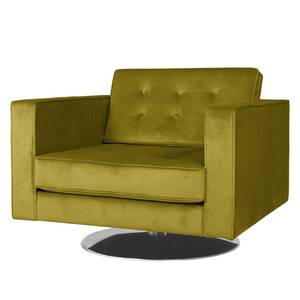 Fauteuil pivotant Chelsea III Microfibre - Tissu Tond : Vert