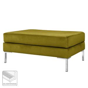 Repose-pieds Portobello III Microfibre - Tissu Tond : Vert - Angulaire