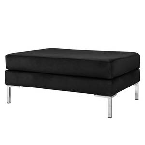 Repose-pieds Portobello III Microfibre - Tissu Tond : Noir - Angulaire