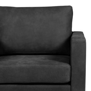 Fauteuil Portobello IV Leer - Leer Custo: Zwart - Cilinder