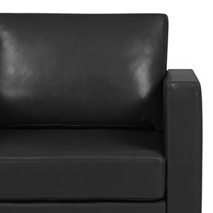 Fauteuil Portobello IV Leer - Leer Lasde: Zwart - Cilinder