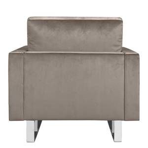 Fauteuil Portobello III Microfibre - Tissu Tond : Gris clair - Luge