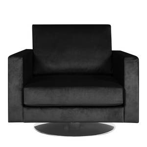 Fauteuil pivotant Portobello III Microfibre - Tissu Tond : Noir